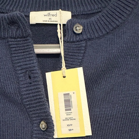 NWT Aritzia cropped cardigan - Picture 2 of 4